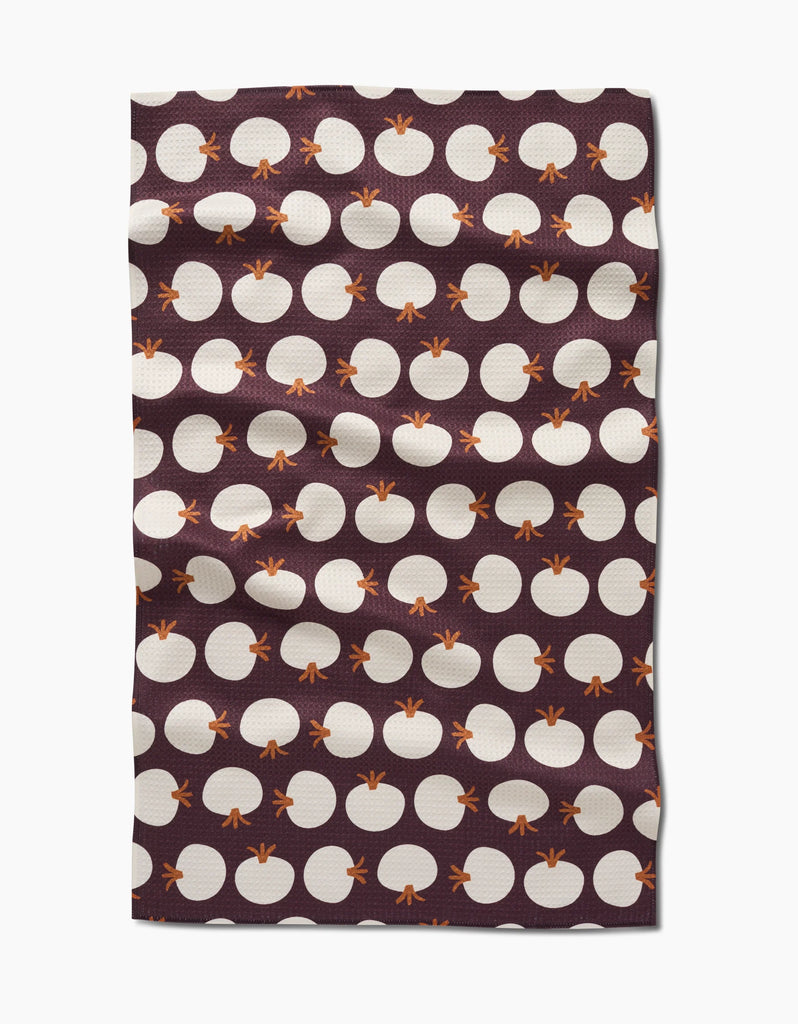 Geometry Bold Beets Tea Towel-Geometry Towel-The Bugs Ear