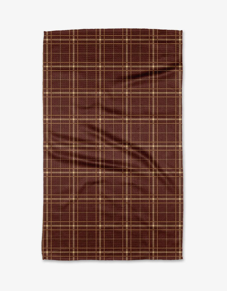 Geometry Cozy Plaid Tea Towel-Geometry Towel-The Bugs Ear