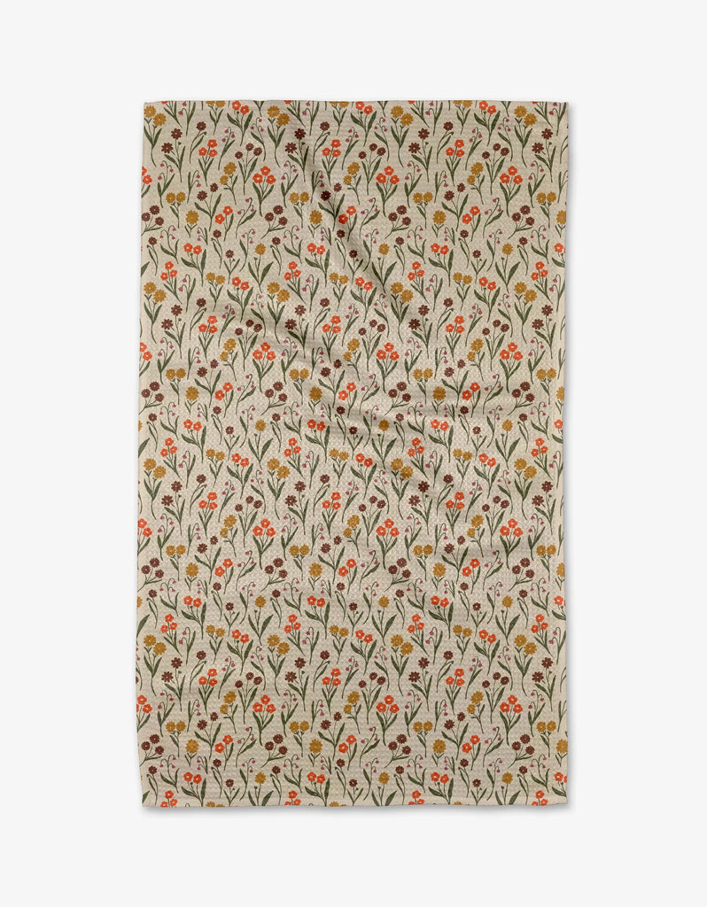 Geometry Luxe Hand Towel Fall Blossom-Geometry Towel-The Bugs Ear