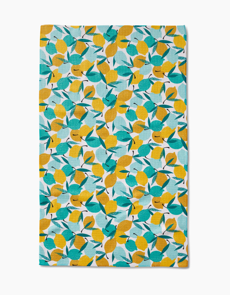 Geometry Lemonade Tea Towel-Geometry Towel-The Bugs Ear