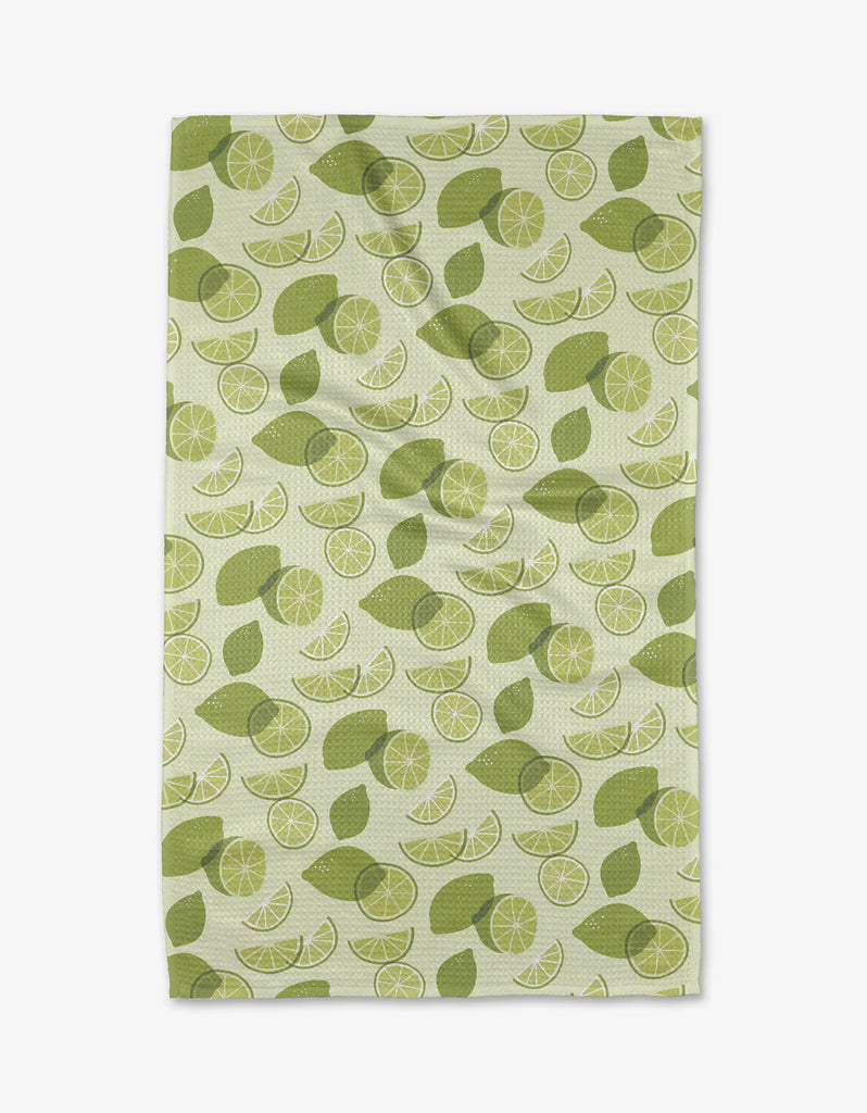 GeometryTea Towel Limes-Geometry Towel-The Bugs Ear