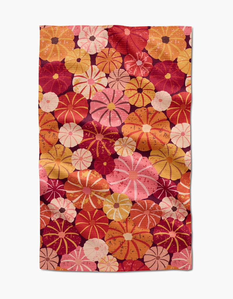 Geometry Spicy Pumpkins Tea Towel-Geometry Towel-The Bugs Ear