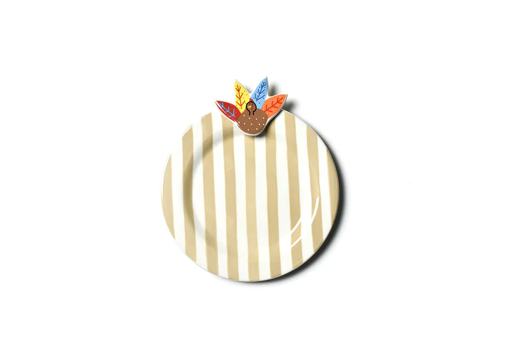 Happy Everything Turkey Embellishment Plate-Happy Everything-The Bugs Ear