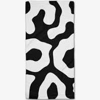 Geometry Mixed Up Bar Towel-Geometry Towel-The Bugs Ear