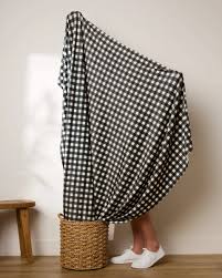 Geometry Boohoo Charcoal Butter Blanket-Geometry Towel-The Bugs Ear