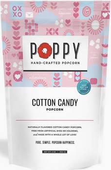 Poppy Popcorn Cotton Candy Popcorn-Poppy Popcorn-The Bugs Ear