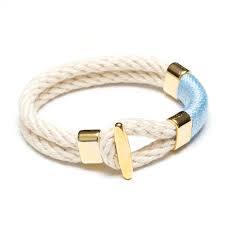Cambridge in Ivory, Light Blue and Gold-Allison Cole Jewelry-The Bugs Ear