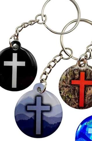 Versible Tap to Pray - Prayer Tag Keychains-Versible-The Bugs Ear