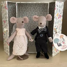 Wedding Mice Couple Bride and Groom Maileg-Maileg-The Bugs Ear