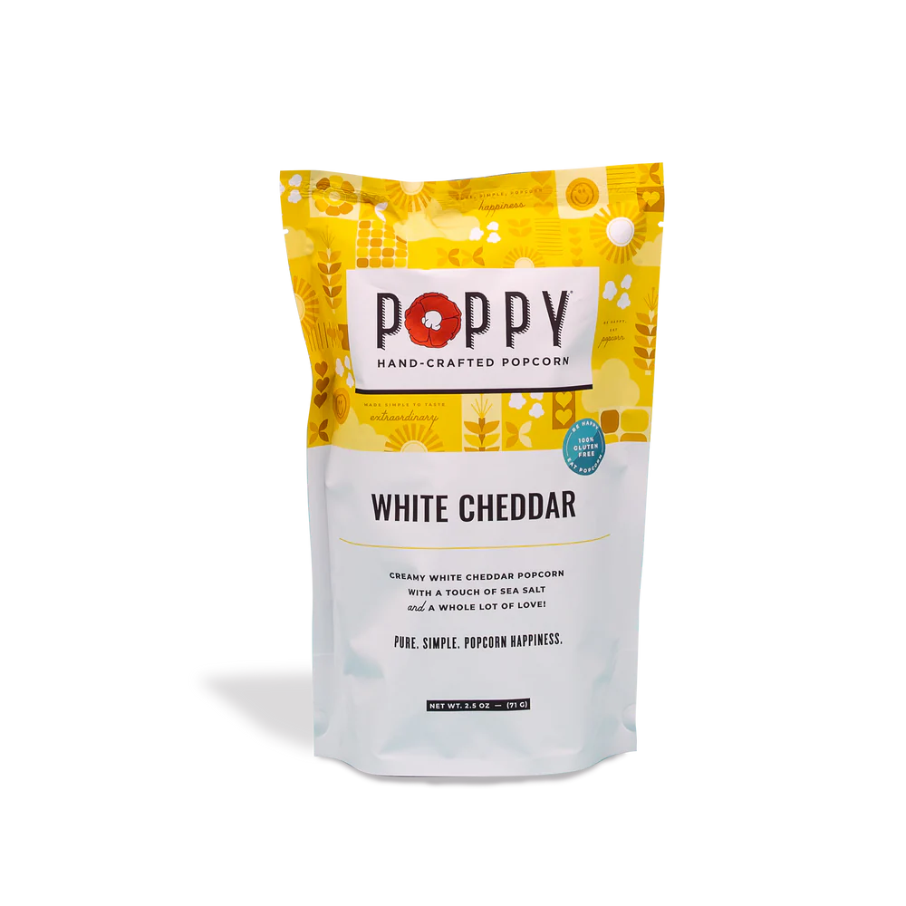 Poppy Popcorn White Cheddar-Poppy Popcorn-The Bugs Ear