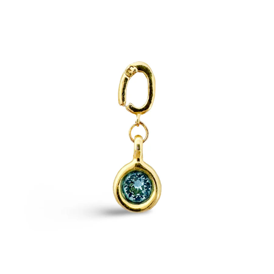 Birthstone Classic Gold Charms Ethicgoods-Ethicgoods-The Bugs Ear