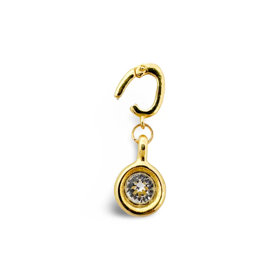 Birthstone Classic Gold Charms Ethicgoods-Ethicgoods-The Bugs Ear