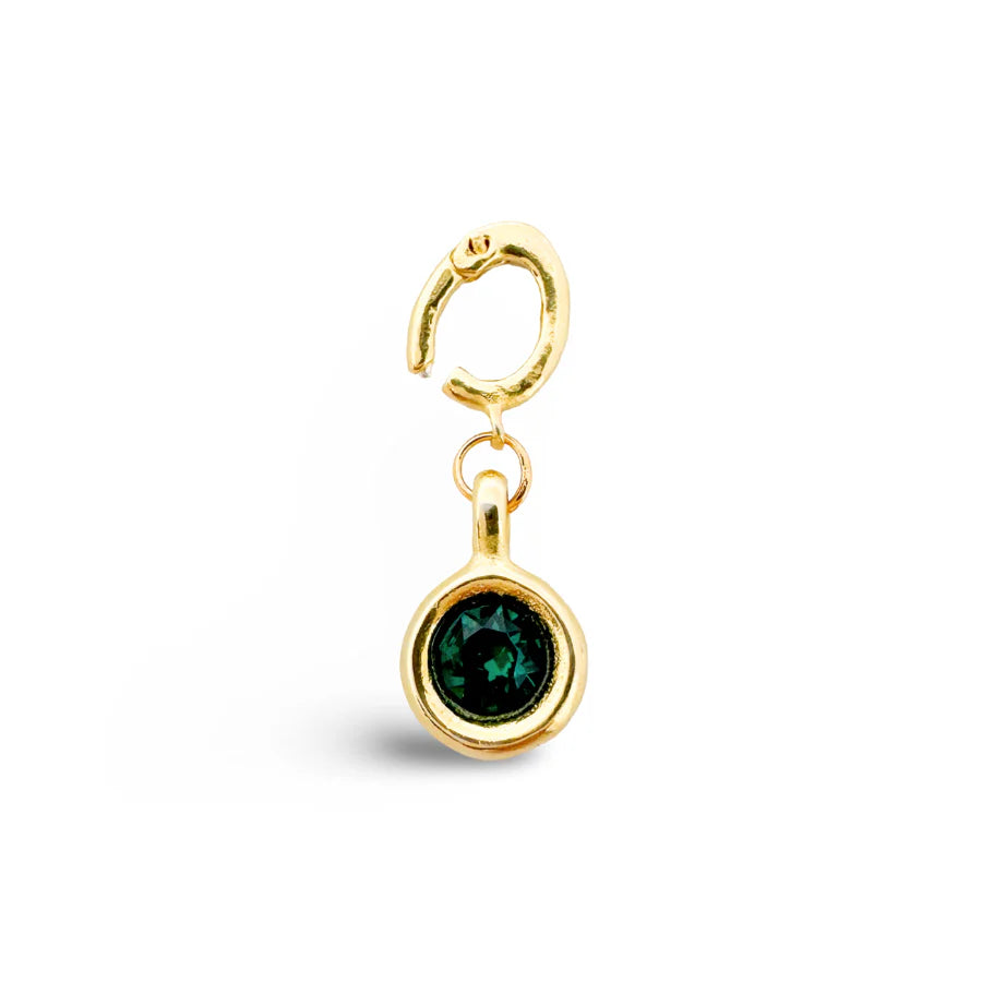 Birthstone Classic Gold Charms Ethicgoods-Ethicgoods-The Bugs Ear