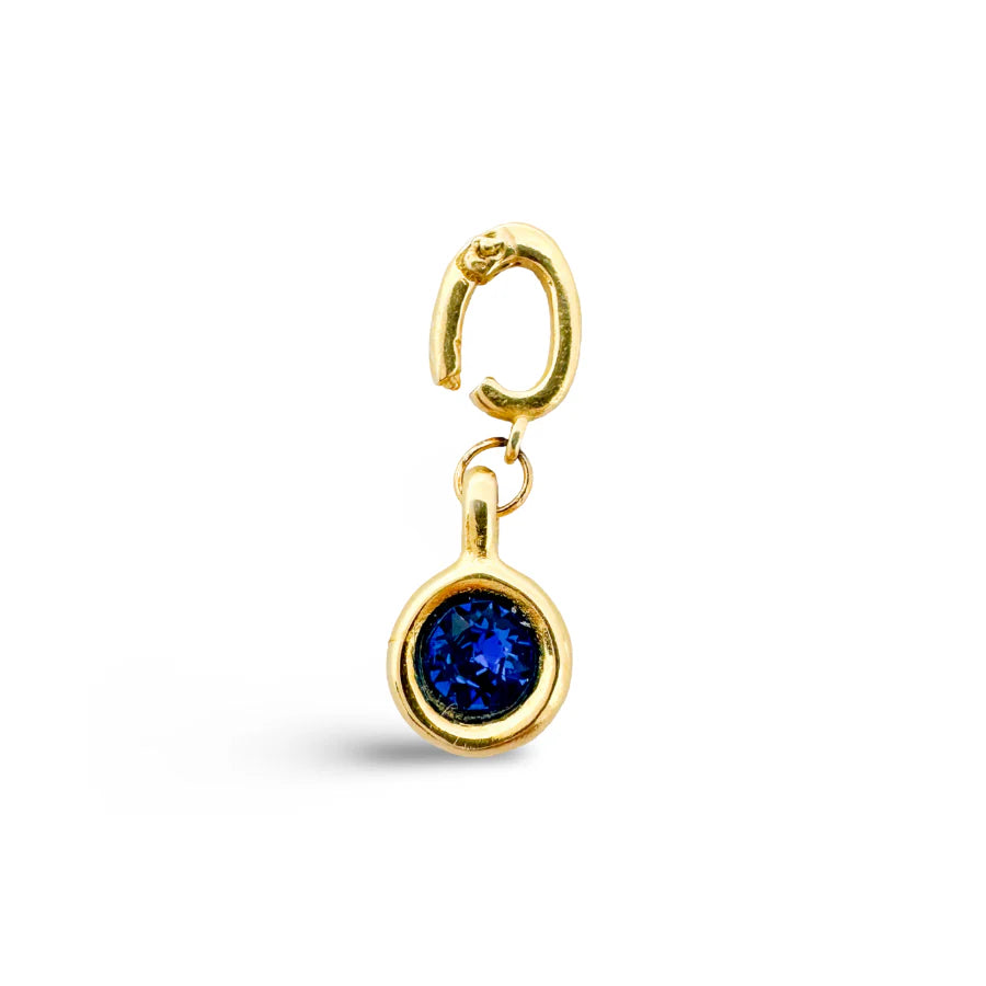 Birthstone Classic Gold Charms Ethicgoods-Ethicgoods-The Bugs Ear