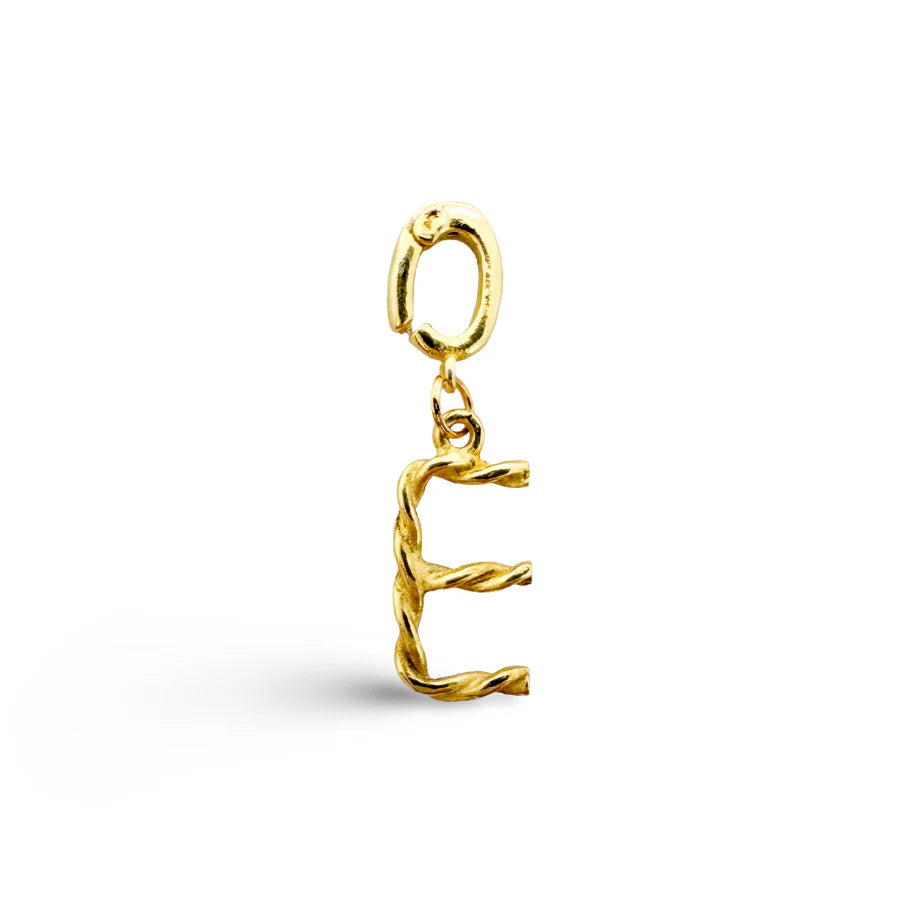 Alphabet Classic Gold Charms Ethicgoods-Ethicgoods-The Bugs Ear