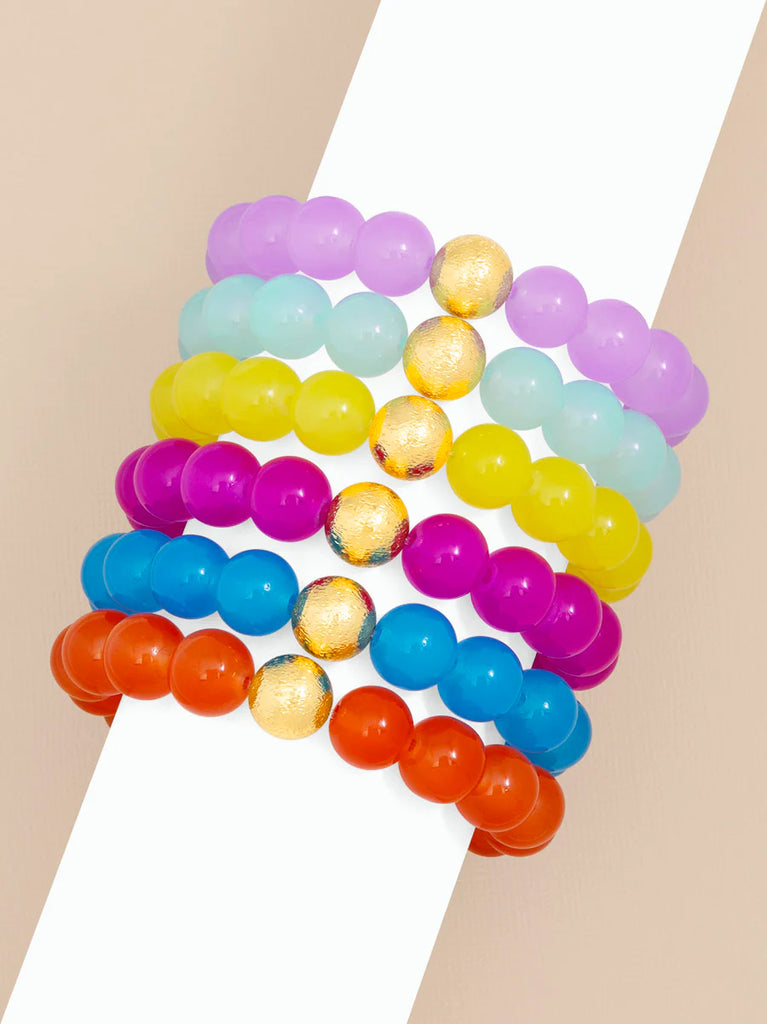 Harper Glassbead Stretch Bracelet-ZENZII-The Bugs Ear