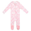 Copper Pearl Adelia Zip-Up Footie Pajamas-Copper Pearl-The Bugs Ear