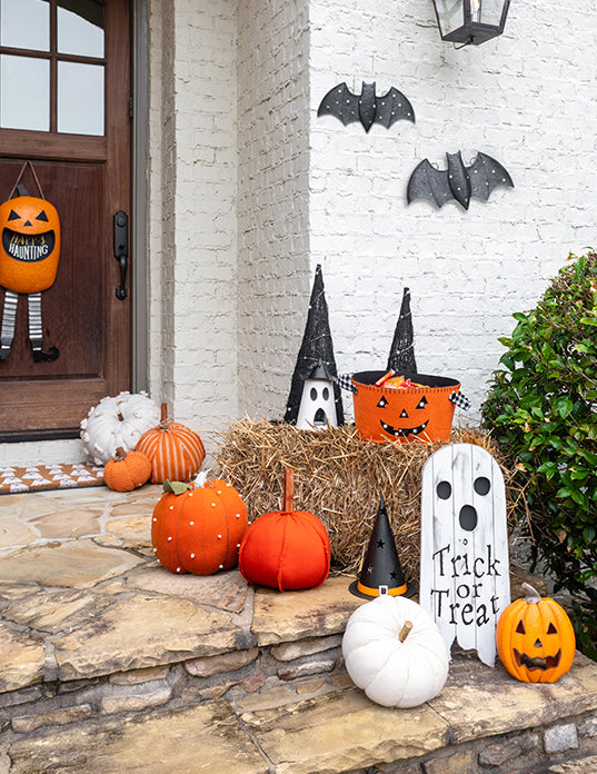 Jack-O-Lantern Open Mouth Candy Container Mud Pie-Mud pie-The Bugs Ear