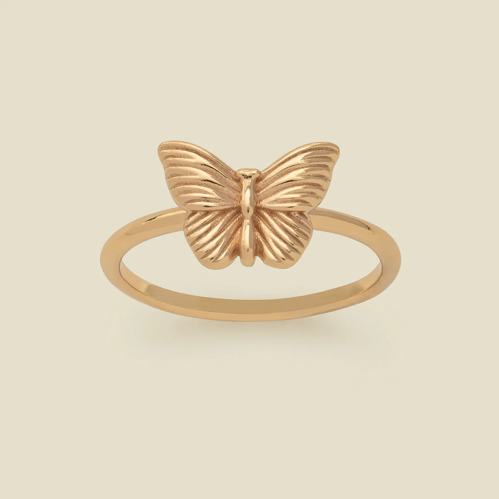 Butterfly Ring-Made By Mary-The Bugs Ear