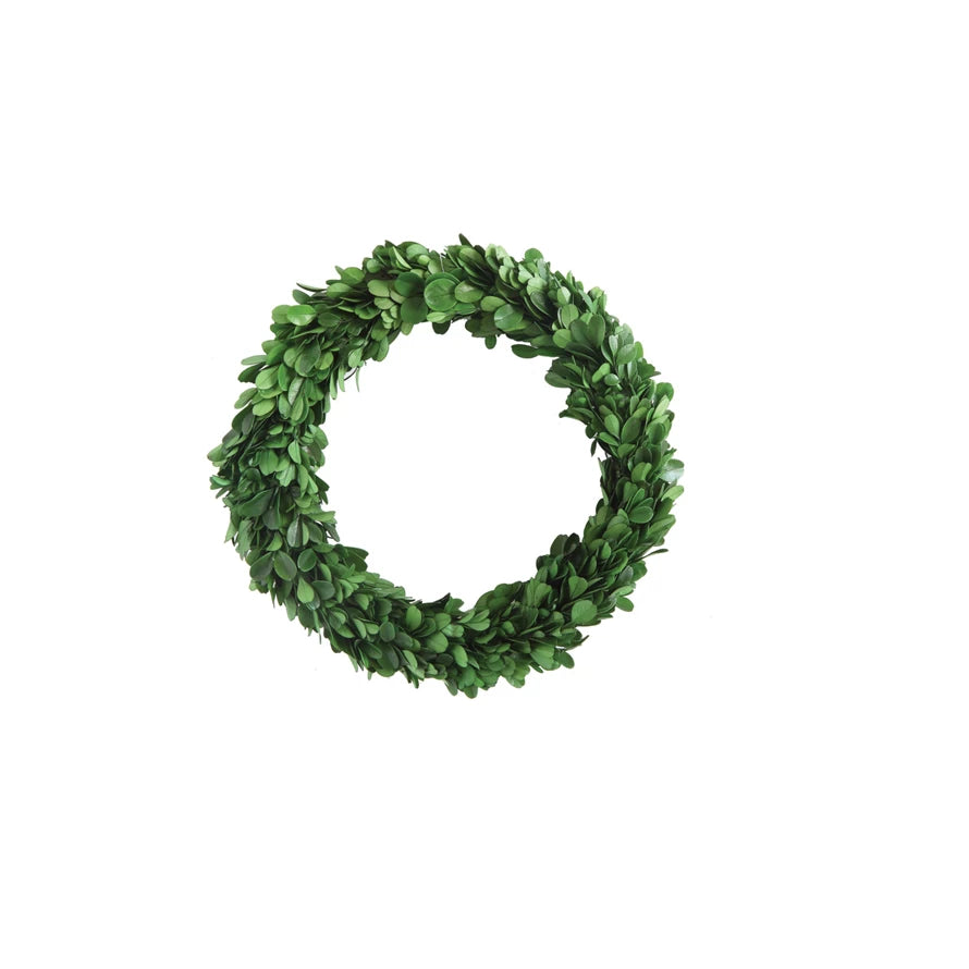 Preserved Boxwood Wreath-Creative Co-op-The Bugs Ear