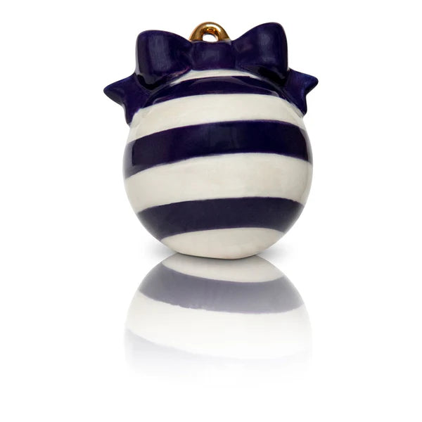 Nora Fleming Deck the Halls Blue Ornament Mini-Nora Fleming-The Bugs Ear