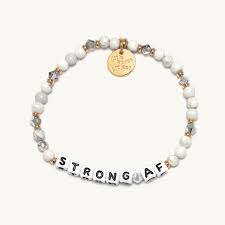 Strong AF Word Bracelet-Little Words Project-The Bugs Ear