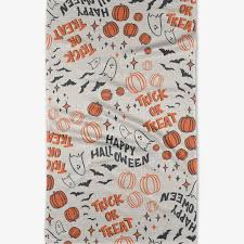 Geometry Trick or Treat Tea Towel-Geometry Towel-The Bugs Ear