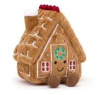 Jellycat Amuseables Gingerbread House-Jellycat-The Bugs Ear