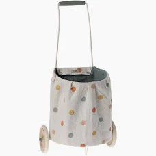 Trolley Multi dots in Blue Maileg-Maileg-The Bugs Ear