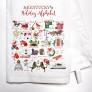 Kentucky Holiday Alphabet Bar Towel-Dishique-The Bugs Ear