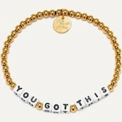 You Got This Gold Word Bracelet-Little Words Project-The Bugs Ear