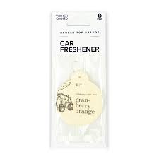 Cranberry Orange Car Freshener-Broken Top-The Bugs Ear