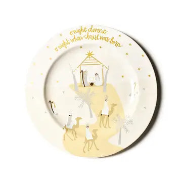 Coton Colors O Holy Night Round Platter-Coton Colors-The Bugs Ear