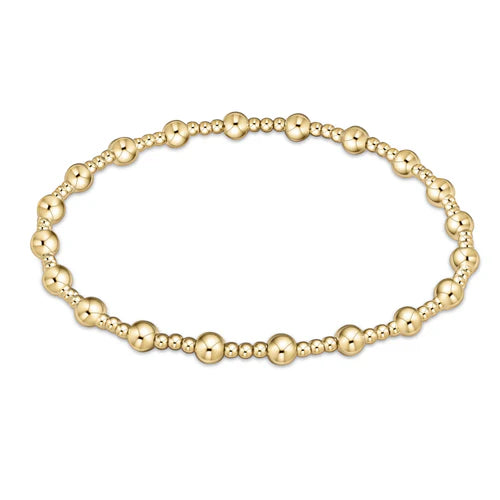 Enewton egirl Classic Sincerity Pattern 4mm Bead Bracelet Gold-Enewton-The Bugs Ear