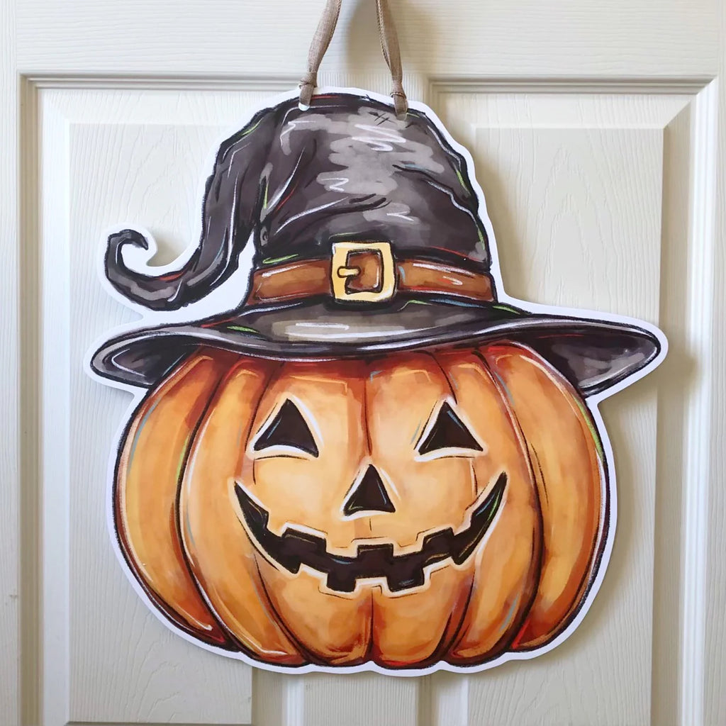 Jack-O'-Lantern Door Hanger-Home Malone-The Bugs Ear