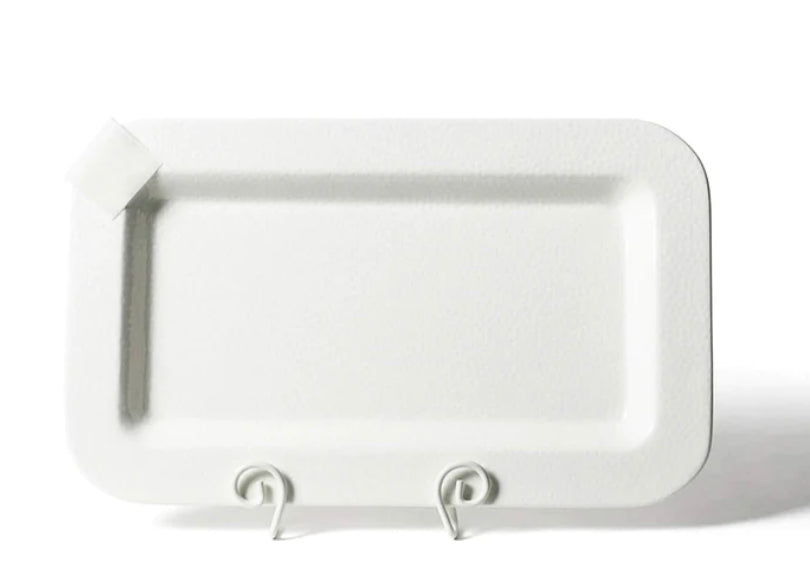 Happy Everything White Small Dot Mini Entertaining Platter-Happy Everything-The Bugs Ear