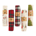 Jingle Bell Wrapped Towels Mud Pie-Mud pie-The Bugs Ear
