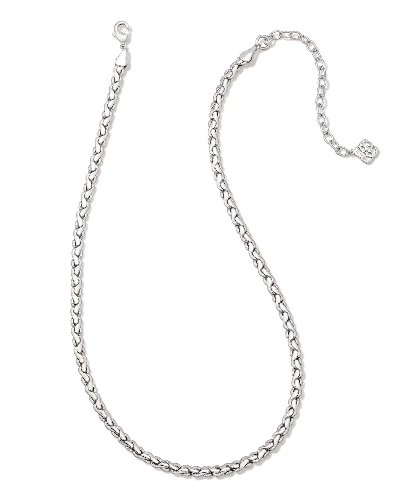 Kendra Scott Brielle Chain Necklace in Silver-Kendra Scott-The Bugs Ear