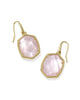 Kendra Scott Daphne Gold Frame Drop Earrings-Kendra Scott-The Bugs Ear