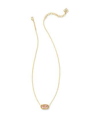 Kendra Scott Deliah Multi Strand Necklace - Gold Iridescent Pink White –  The English Rose Boutique