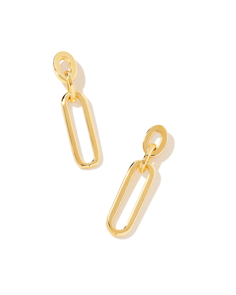 Kendra Scott Heather Linear Earrings in Gold-Kendra Scott-The Bugs Ear