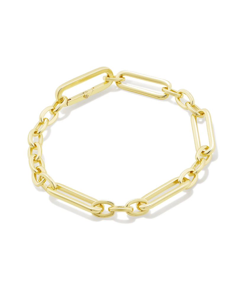 Kendra Scott Heather Link and Chain Bracelet in Gold-Kendra Scott-The Bugs Ear