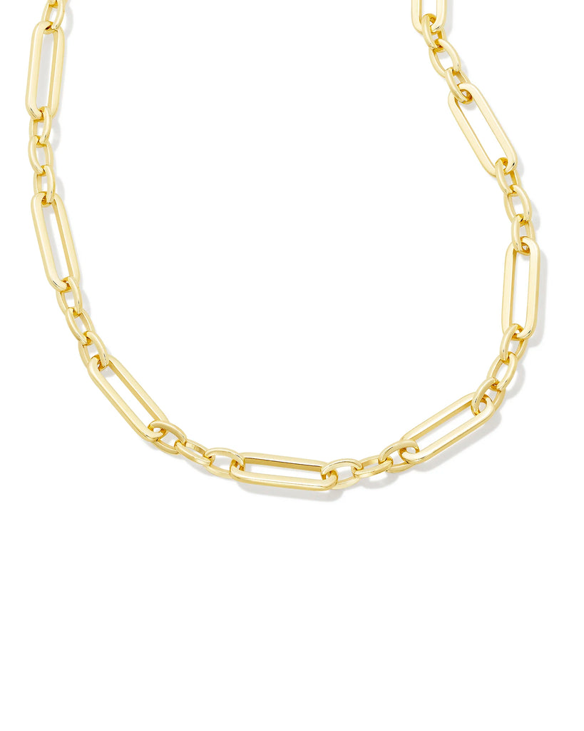 Kendra Scott Heather Link and Chain Necklace in Gold-Kendra Scott-The Bugs Ear