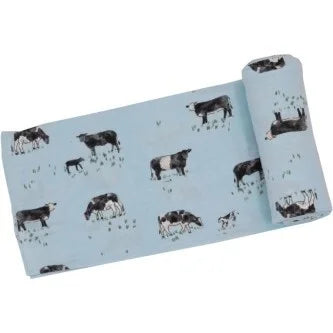 Cow 2024 print swaddle