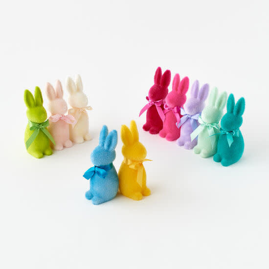 Flocked Button Nose Bunnies-One Hundred 80-The Bugs Ear
