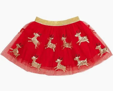 Christmas Sequin Tutu Mud Pie-Mud pie-The Bugs Ear