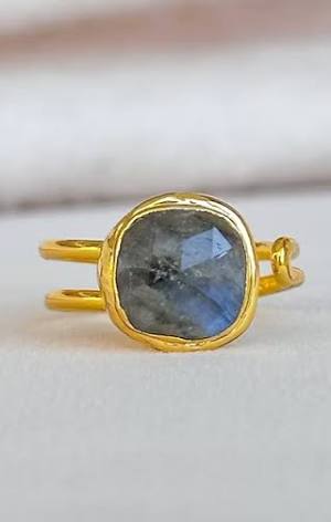 Easton Elle Single Ring Different Stones-Easton Elle-The Bugs Ear