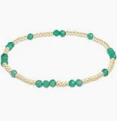 Enewton Hope Unwritten Gemstone Bracelet Green Onyx-Enewton-The Bugs Ear