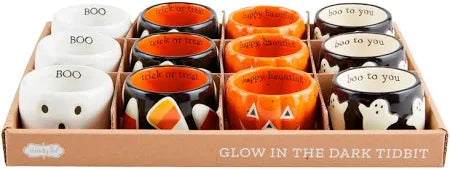 Halloween Glow Tidbit Dishes Mud Pie-Mud pie-The Bugs Ear