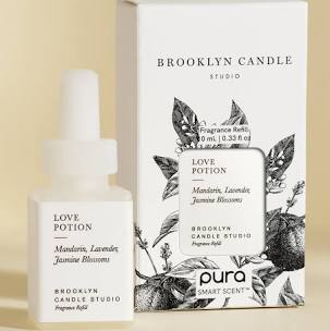 Pura Love Potion Brooklyn Candle Studio Small Vial-Capri Blue Candles-The Bugs Ear